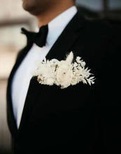 Load image into Gallery viewer, The Square Pair (Corsage & Pocket Square combo) BVW