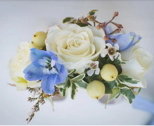 The Square Pair (Corsage & Pocket Square combo) BVN