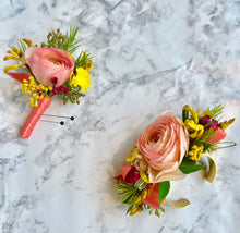 Load image into Gallery viewer, The Perfect Pair (Corsage &amp; Boutonnière combo) - Friday Pickup Only

