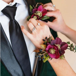 The Square Pair (Corsage & Pocket Square combo) MVHS
