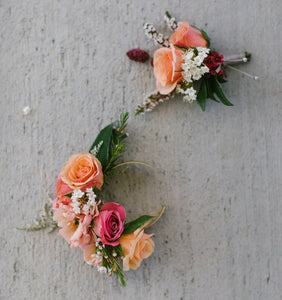 The Perfect Pair (Corsage & Boutonnière combo) OEHS Homecoming