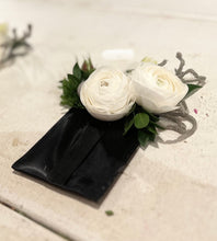 Load image into Gallery viewer, The Square Pair (Corsage &amp; Pocket Square combo) MVHS
