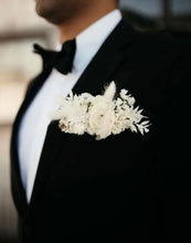 Load image into Gallery viewer, The Square Pair OEHS(Corsage &amp; Pocket Square combo)
